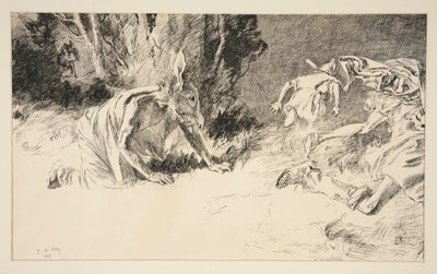 下： 作： Edwin Austin Abbey