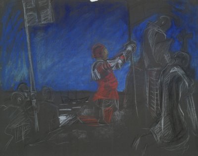 新世界を発見したコロンブス 作： Edwin Austin Abbey
