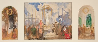 組成研究 作： Edwin Austin Abbey