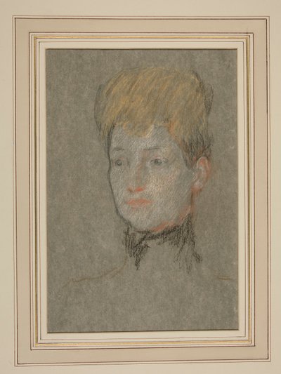 エドワード 7 世の戴冠式の肖像画: ルイーズ王女、ファイフ公爵夫人 作： Edwin Austin Abbey