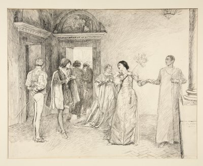 ペドロ氏: 作： Edwin Austin Abbey