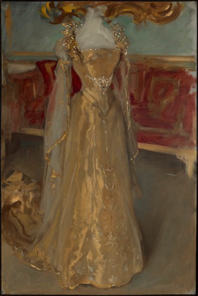 アレクサンドラ女王のドレープ研究 作： Edwin Austin Abbey