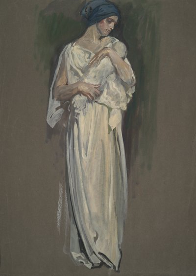 初期の研究 作： Edwin Austin Abbey