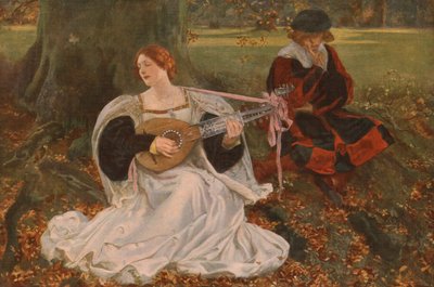 Fair is my Love、c1900、c1930。 作： Edwin Austin Abbey