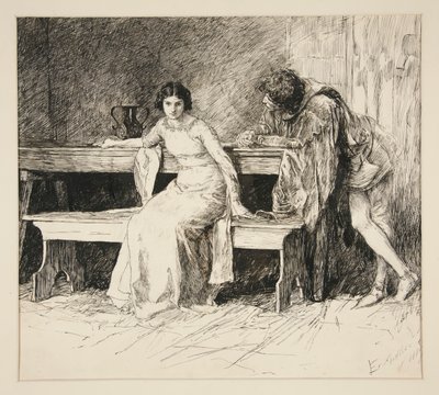 フェントン: 作： Edwin Austin Abbey