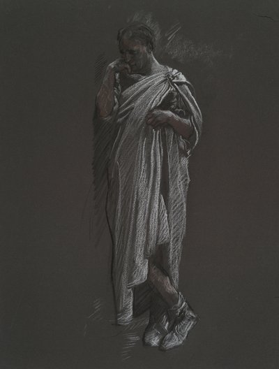 フィギュアスタディ 作： Edwin Austin Abbey