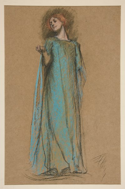 フィギュアスタディ 作： Edwin Austin Abbey