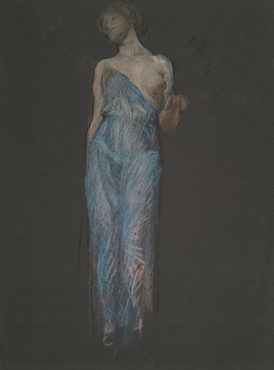 フィギュアスタディ 作： Edwin Austin Abbey