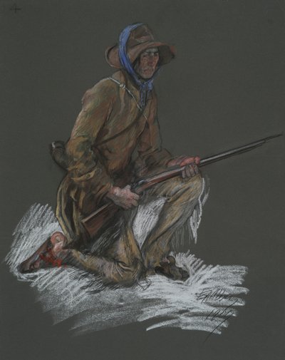 フィギュアスタディ 作： Edwin Austin Abbey