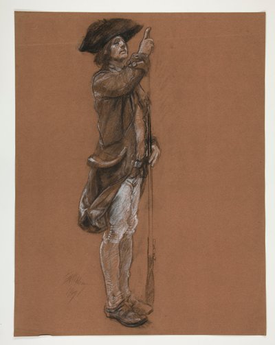 フィギュアスタディ 作： Edwin Austin Abbey
