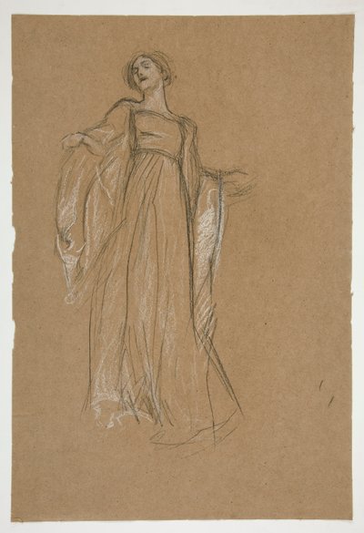 フィギュアスタディ 作： Edwin Austin Abbey