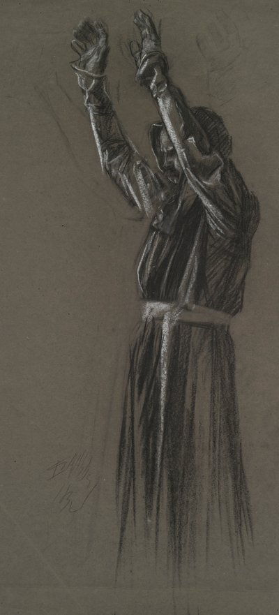 フィギュアスタディ 作： Edwin Austin Abbey