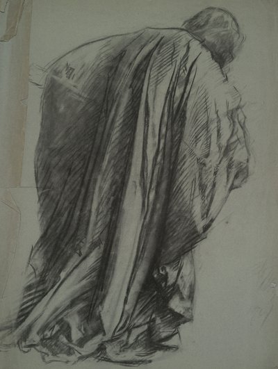 ガラハッドのフィギュア研究 作： Edwin Austin Abbey