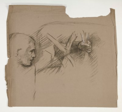 The Quest of the Holy Grail (1901 年に完成したボストン公共図書館のための一連の 15 枚の絵画) からの七つの大罪の人物画 作： Edwin Austin Abbey