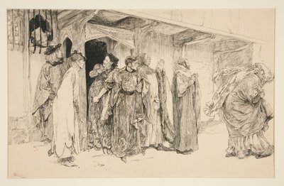 フォード： 作： Edwin Austin Abbey