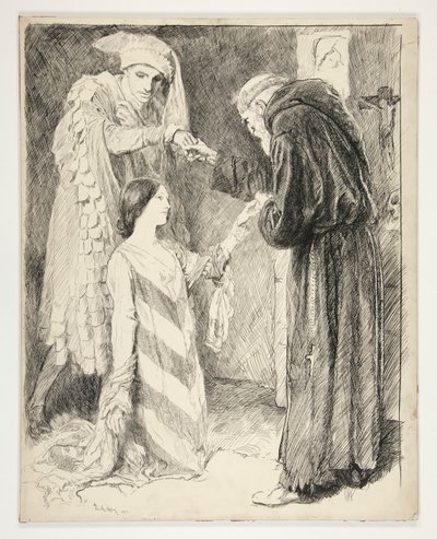 修道士ローレンス: 作： Edwin Austin Abbey