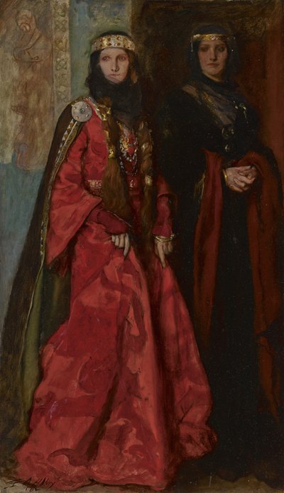 次のアーティストによるアート作品： Edwin Austin Abbey