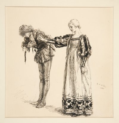 グラシアン: 作： Edwin Austin Abbey