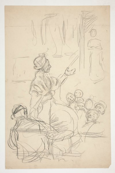 人物群 - (未確認イラスト) ( 作： Edwin Austin Abbey