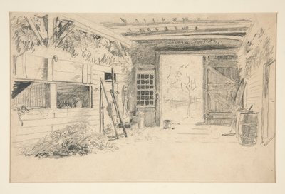 インテリア研究 作： Edwin Austin Abbey