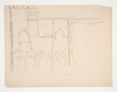 Isabella and the Duke (study for .1108) from Measure for Measure より 作： Edwin Austin Abbey