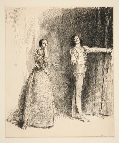 ジェシカ： 作： Edwin Austin Abbey