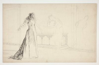 『ロミオとジュリエット』より ホールのジュリエット 作： Edwin Austin Abbey