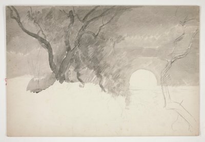 川岸の風景 作： Edwin Austin Abbey
