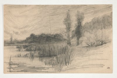 水辺の風景 作： Edwin Austin Abbey