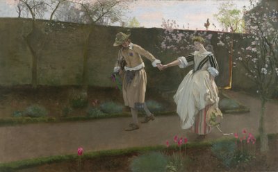 メーデーの朝、1890-94 作： Edwin Austin Abbey