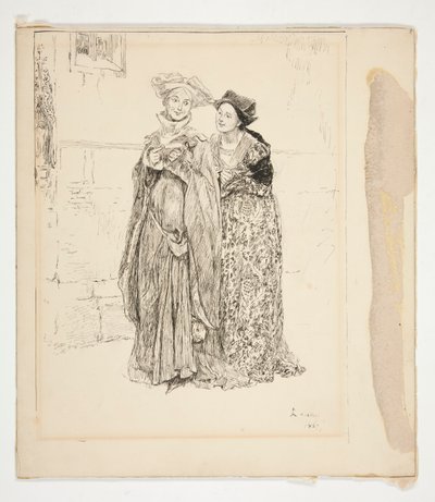 ミストレス・フォード: 作： Edwin Austin Abbey