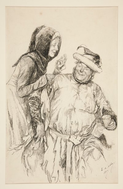 愛人 すぐに: 作： Edwin Austin Abbey