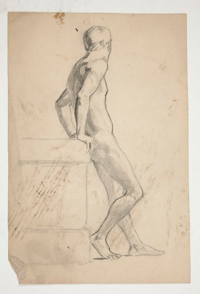 裸の男性像研究・生活授業 作： Edwin Austin Abbey