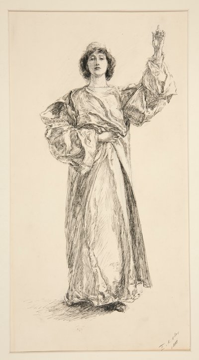 ポーシャ: 作： Edwin Austin Abbey