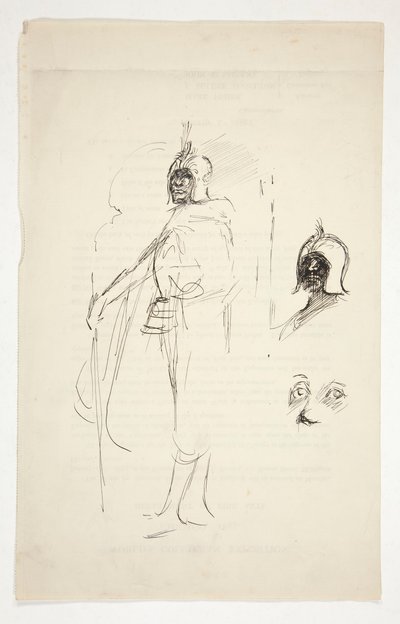 オセロの事前学習（？） 作： Edwin Austin Abbey