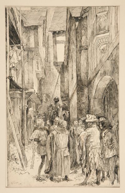 浅い： 作： Edwin Austin Abbey
