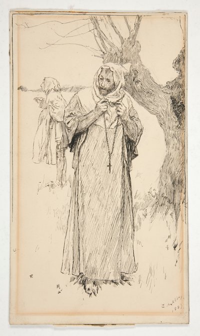 単純： 作： Edwin Austin Abbey