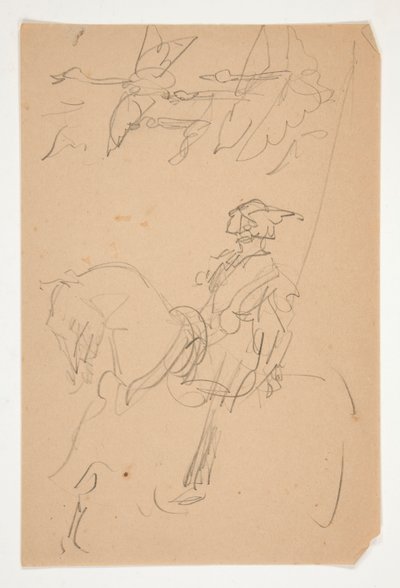 新世界のコロンブスの研究(?) (油絵) 作： Edwin Austin Abbey