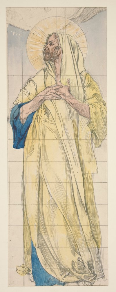 ルイス・コンフォート・ティファニーの研究 作： Edwin Austin Abbey