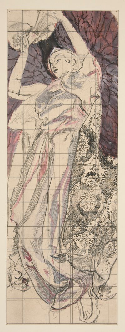 ルイス・コンフォート・ティファニーの研究 作： Edwin Austin Abbey