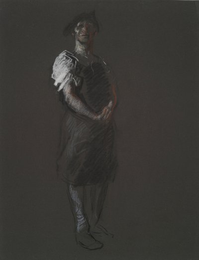 労働者の姿の研究、 作： Edwin Austin Abbey