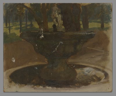 噴水の研究 作： Edwin Austin Abbey