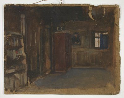 インテリアの研究 作： Edwin Austin Abbey