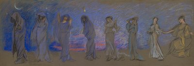営業時間 作： Edwin Austin Abbey