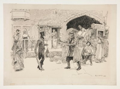 原住民の帰還 作： Edwin Austin Abbey