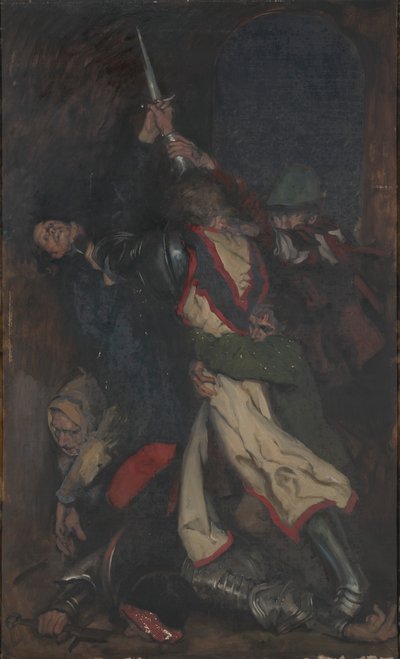 低度のスクワイア 作： Edwin Austin Abbey