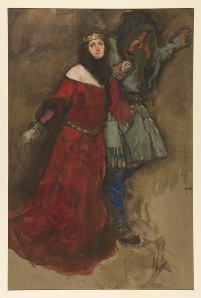 ハムレットやマクベスの正体不明のシーン？ 作： Edwin Austin Abbey