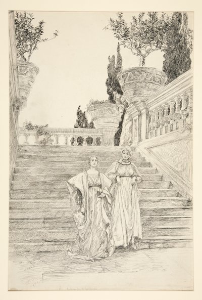 ウルスラ: 作： Edwin Austin Abbey