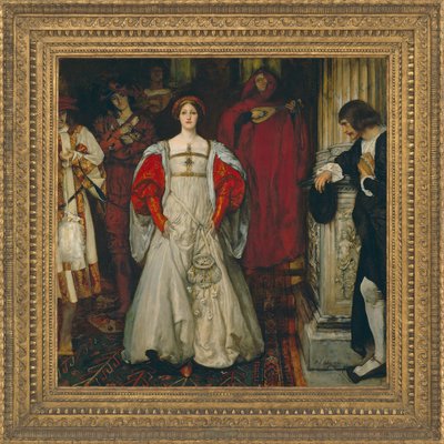 シルヴィアとは誰なのか彼女とは何か、すべてのスウェインが彼女を賞賛すること、c.1896-99 作： Edwin Austin Abbey