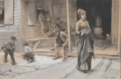 額に誇りを持って 作： Edwin Austin Abbey